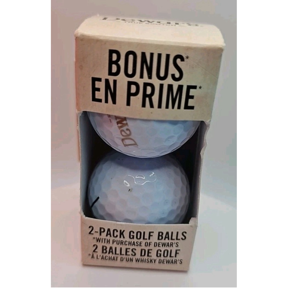 Dewar's True Scotch Bonus 2 Pack Golf Balls Taylor Made 2023